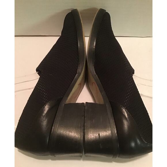 DONALD PLINER BLACK MESH HEEL SLIP ON ANYTIME 11M - Picture 5 of 10
